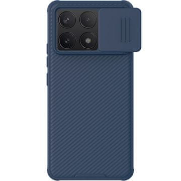 shumee Ovitek NiLLKiN CamShield Pro za Xiaomi POCO F6 Pro Navy Blue