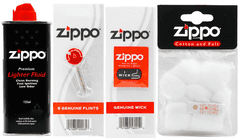 shumee ZIPPO SET BENZINSKIH KAMNIČKOV, STENJ BOMBAŽ S FILCEROM, Dodatki