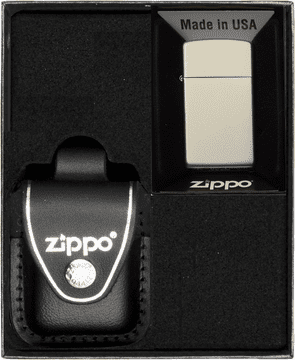 shumee Darilni set vžigalnikov ZIPPO SATIN FINISH SLIM št. 3