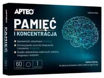 shumee SPOMIN IN KONCENTRACIJA magnezij vitamin B Apteo x60