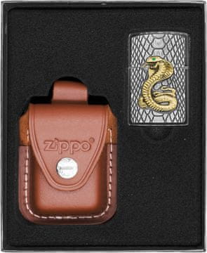 shumee Darilni set ZIPPO vžigalnika COBRA št. 2