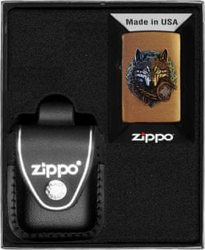 shumee Darilni set vžigalnikov ZIPPO WOLF WARRIOR DESIGN št. 3