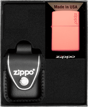 shumee Darilni set vžigalnikov ZIPPO PINK MATTE LOGO št. 3
