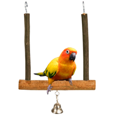 shumee Naravna gugalnica z zvončkom za nimfe in druge manjše papige