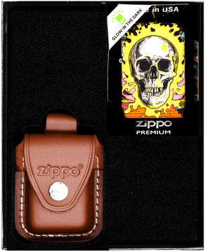 shumee Darilni set 3 vžigalnikov ZIPPO SKULL DESIGN št. 4