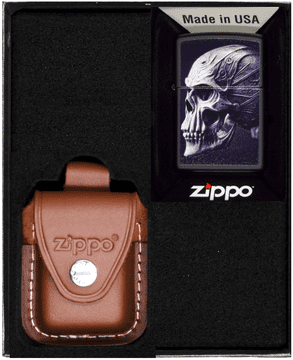 shumee Darilni set vžigalnikov ZIPPO CYBERPUNKT SKULL št. 4