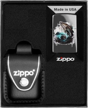 shumee Zippo komplet vžigalnikov FISH AND BOAD DESIGN darilo št. 3