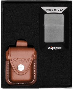 shumee Darilni set vžigalnikov ZIPPO BRUSHED CHROME št. 4