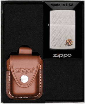 shumee Darilni set vžigalnikov Zippo Osupljiva štiriperesna deteljica št. 4