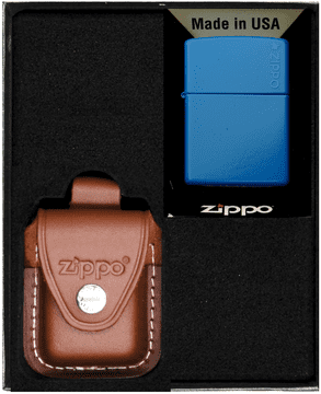 shumee Darilni set vžigalnikov ZIPPO SKY BLUE LOGO št. 2