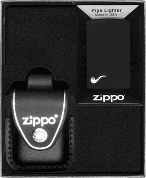 shumee Darilni set vžigalnikov ZIPPO PIPE BLACK MATTE št. 3