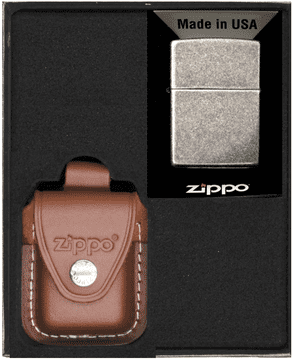 shumee Darilni set vžigalnikov ZIPPO ANTIQUE SILVER št. 2