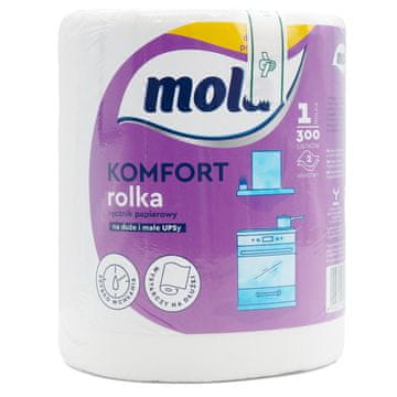Metsa Tissue Papirnate brisače Mola Comfort 300 listov 2 v 1