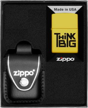 shumee ZIPPO komplet vžigalnikov THINK BIG DESIGN darilo št. 3