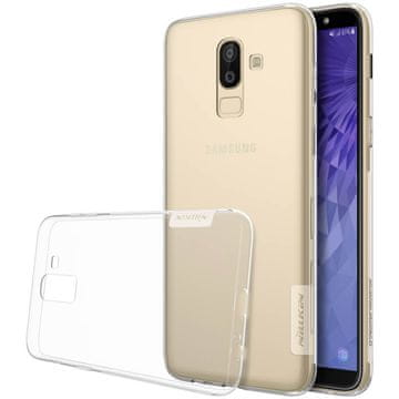 shumee Tanek silikonski ovitek Nillkin Nature TPU za Samsung Galaxy J8 2018 prozoren