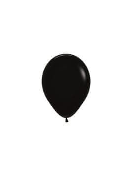 shumee Sempertex lateks baloni, črni, 12 cm, 50 kosov.