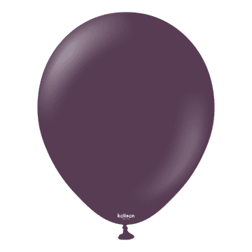 shumee Kalisan Plum lateks baloni, vijolični 30 cm, 100 kosov.