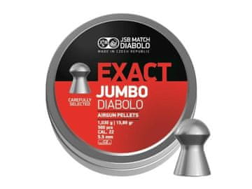 shumee Diabolo Jsb Exact Jumbo peleti 5,50 mm 500 kos.
