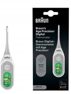 shumee Elektronski termometer BRAUN PRT2000, 1 kos