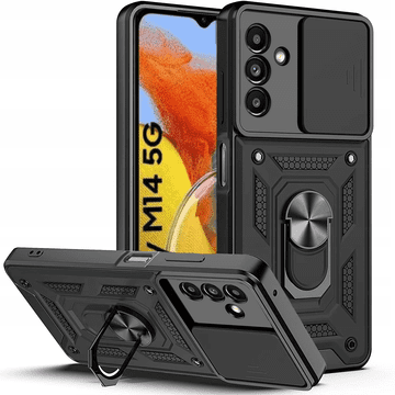 shumee Ovitek Camshield Pro za Samsung Galaxy M14 5G črn