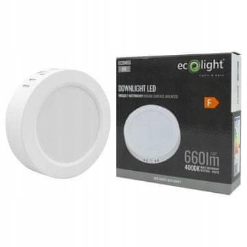 shumee LED VGRADNA SVETILKA N/T KROG 6W 4000K BELA DL-1