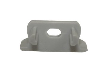 shumee Končna kapica za vgradni LED profil 9 mm siva