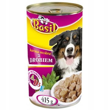 shumee Bazilika 415g hrana za pse s perutnino, 1 pločevinka