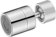 shumee 360° VRTLJIV PREZRAČEVALNIK PIPE KROMIRANI PODALJŠEK PIPE