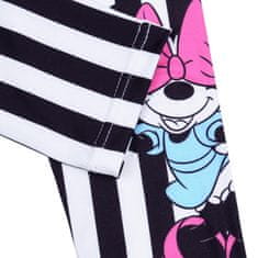 Disney DISNEY Minnie Mouse ELASTIC črtaste legice, UDOBNE legice za deklice 116