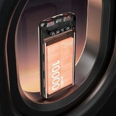 Awei AWEI PowerBank P10K 10000 mAh 22,5 W črna/črna