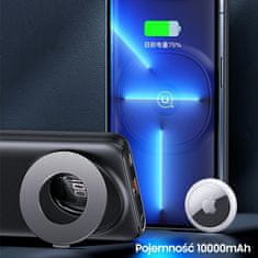 USAMS Powerbank PB62 10000mAh 20WQC3.0+PD Magnetno brezžično hitro polnjenje črna/črna 10KCD17101 (US-CD171)