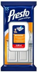 shumee Vlažni kuhinjski robčki PRESTO 55 kosov.