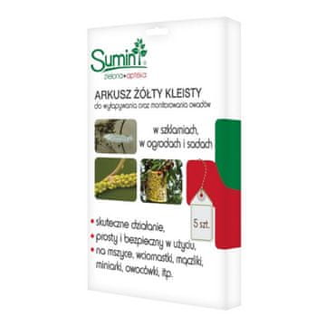 shumee SUMIN RUMENI LEPILNI LIST 5 kosov