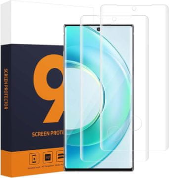 shumee 2x 9H KALJENO STEKLO ZA SAMSUNG GALAXY NOTE 10+ ZAOBLJENI ROBOVI