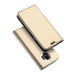 shumee DUX DUCIS Skin Pro magnetna preklopna torbica za Samsung Galaxy J4 2018 zlata