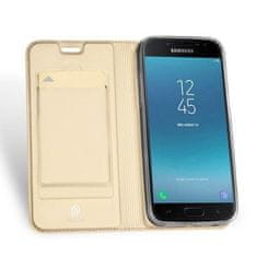 shumee DUX DUCIS Skin Pro magnetna preklopna torbica za Samsung Galaxy J4 2018 zlata