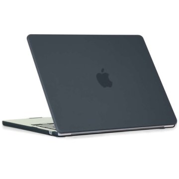 shumee Ovitek Smartshell za Macbook Air 13 20182020 mat črne barve