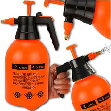 shumee VRTNA ŠKROPILNICA UČINKOVITA ROČNA ŠKROPILNICA ZA RASTLINE 2L ZA RASTLINE