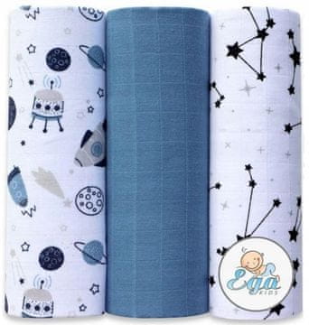 shumee EGA super mehke plenice iz muslina 60 x 80 cm 3 kosi