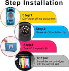 shumee 5x ČRNILO ZA EPSON 502XL EXPRESSION HOME XP-5105 XP-5100 WF-2860 WF-2865