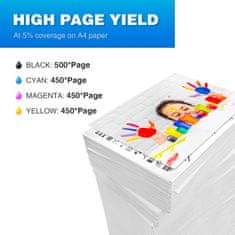 shumee 6x ČRNILO ZA EPSON 29XL XP-235 XP-245 XP-247 XP-255 XP-257 XP-332 XP-335