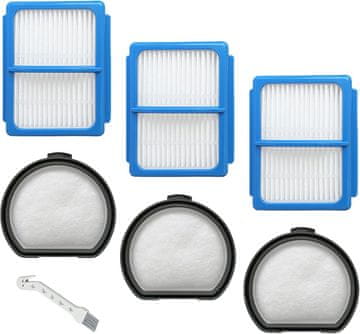 shumee SET FILTROV ZA SESALNIK AEG QX9 AEF167 3x MOTOR 3x HIGIENIČNO