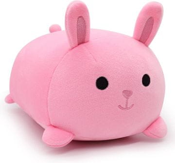 shumee PLIŠASTI ZAJČEK ROZA MASKOTA MEDNEK MEHKA IGRAČKA ZA LJUBLJENJE