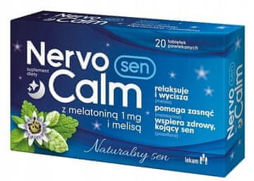 shumee NervoCalm Sleep z melatoninom in meliso 20 tablet