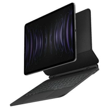 UNIQ Pametni ovitek UNIQ Venno Magnetic s tipkovnico za iPad Pro 11, črn