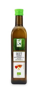 shumee Jabolčni kis 5% nefiltriran Bio planet 500 ml