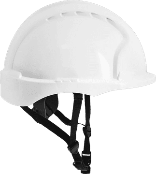 shumee Bela čelada EVO3LINES z mikro vizirjem iz HDPE plastike