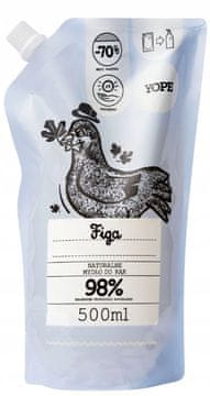 shumee YOPE naravno tekoče milo za roke Fig polnilo 500 ml