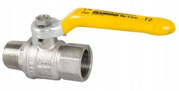 shumee PLINSKI KROGELNI VENTIL Z ROČAJEM 1 PALC Z ZUNANJIM NAVOJEM