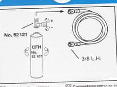 shumee PRIKLJUČEK REDUKCIJSKEGA VENTILA ZA PLINSKI CILENDAR PROPAN BUTAN 3/8 7/16